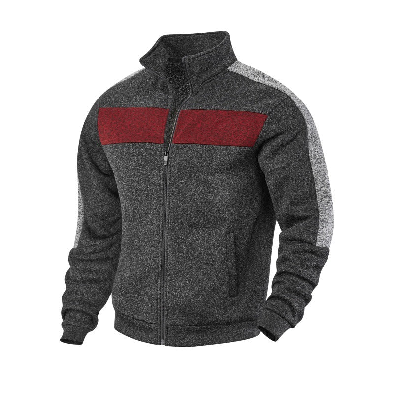 Herren Fleecejacke Sportlich Reflektierend Warm - BerlinGlamour