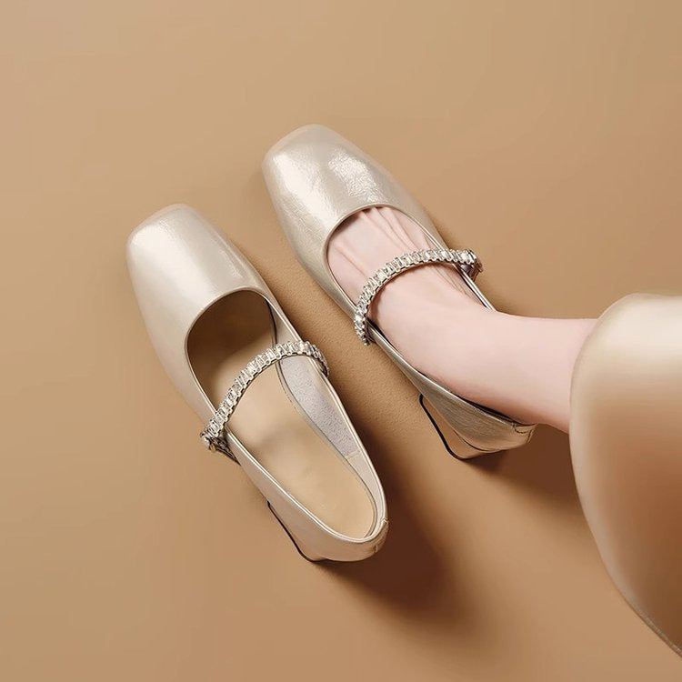 Damen Pumps Bequem Blockabsatz Elegante Schuhe