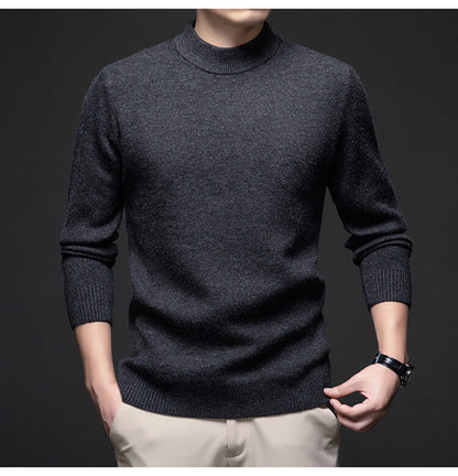 Herren Rollkragenpullover Weich Eleganter Pullover Männer