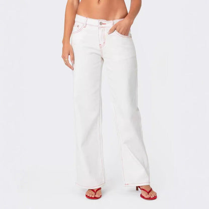 Damen Crop-Top Spitzeneinsatz mit Schleife