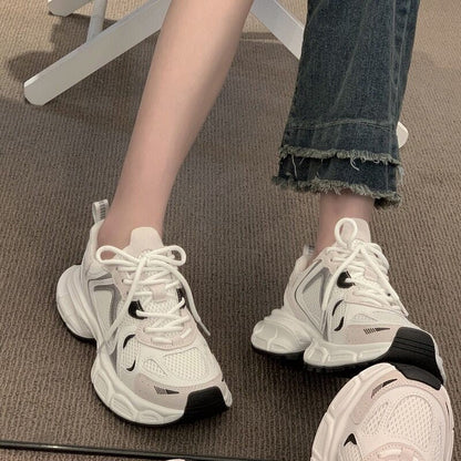 Damen Netzsneaker Sportlich Leicht Heidi Mode