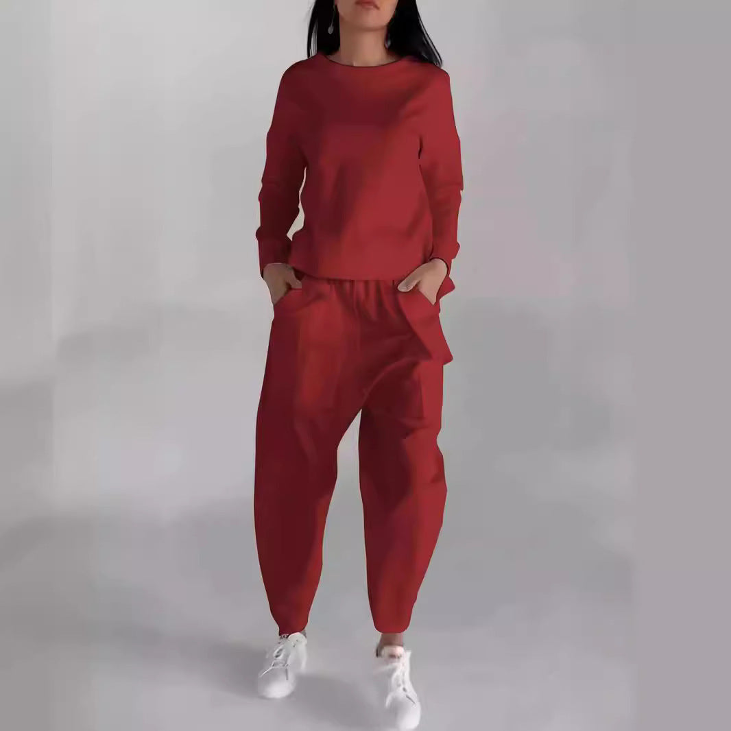 Damen Jogginganzug Bequem Sportlich