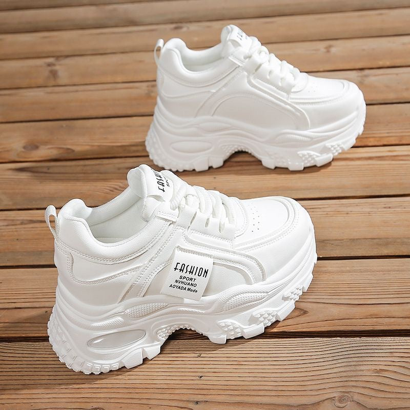 Damen Sneaker Sportlich Chunky Bequem Trendy