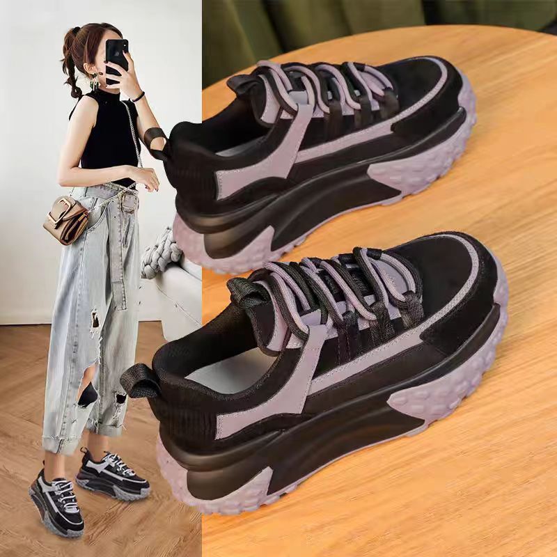Damen Sneaker Chunky Atmungsaktiv Komfort Schuhe - BerlinGlamour