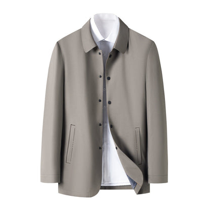 Herren Übergangsjacke Leicht Modern Stadtstil