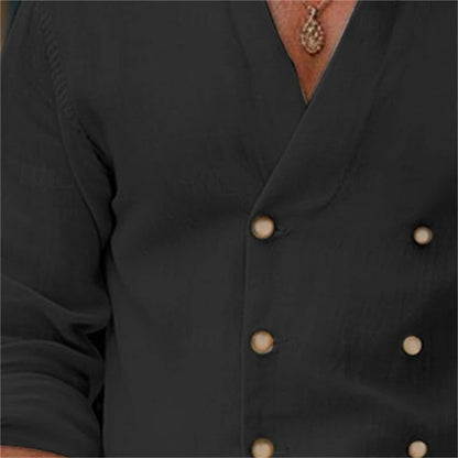 Leichte Leinenjacke Herren Sommerjacke Modern
