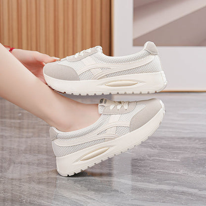 Damen Sport-Sneaker Bequem Atmungsaktiv Laufsohle Dämpfung