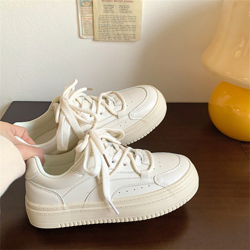 Damen Sneaker Plattformschuhe Bequem mit weicher Sohle - BerlinGlamour