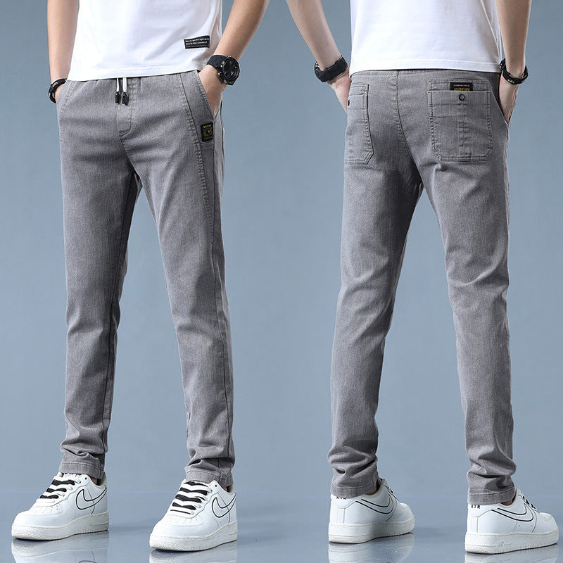 Herren Chino-Hose Modern Slim Fit Verstellbar