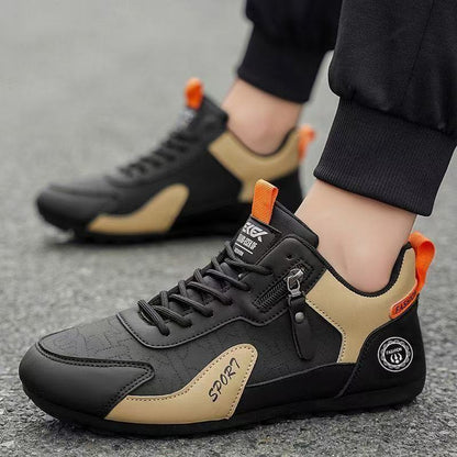 Damen Sneaker Modisch Komfortabel Mit Reißverschluss