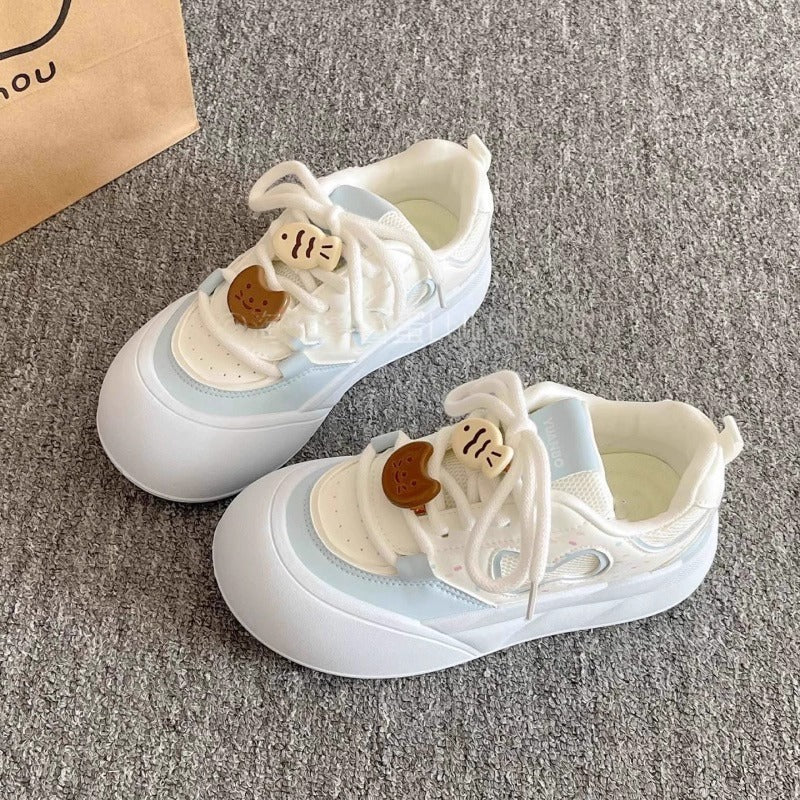 Damen Sneaker Tiermuster Komfort Schuhe Frauen