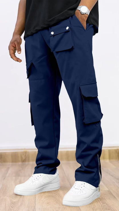 Herren Cargo-Hosen Modern Bequem