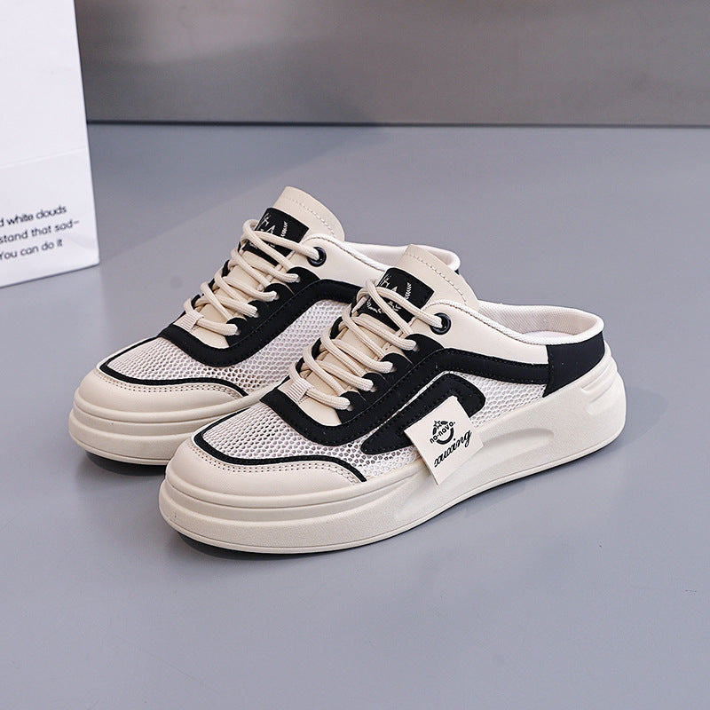 Damen Sneaker Bequem Atmungsaktiv Mesh