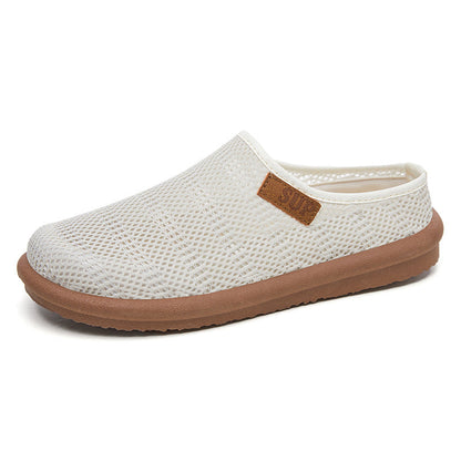 Damen Clogs Bequem Flexibel Mesh Sommer