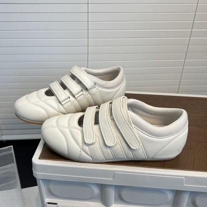 Damen Sneaker Atmungsaktiv Komfortabel mit Klettverschluss