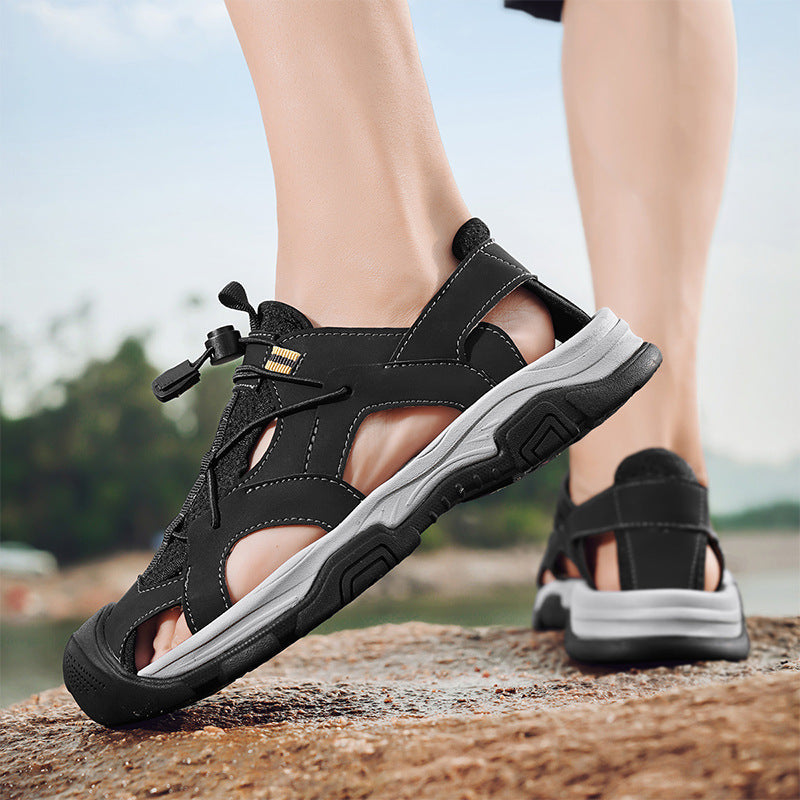 Herren Wasserschuhe Sportlich Schnellschnürer Sommer