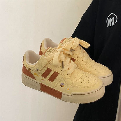 Damen Sneaker Mode Schuhe Weiblich Trendy Sportlich