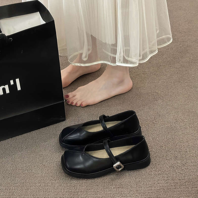 Damen Schuhe Elegante Mary Jane mit Schnalle und Komfort Innensohle
