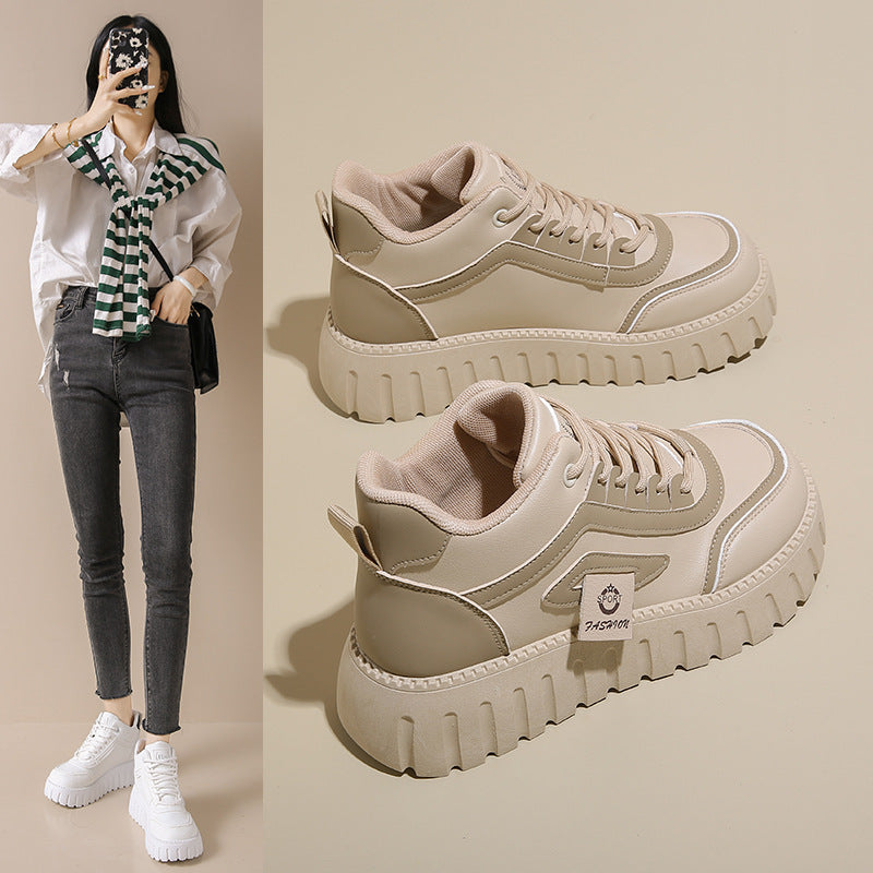 Damen Sneaker High-Top atmungsaktiv rutschfest Sportlich