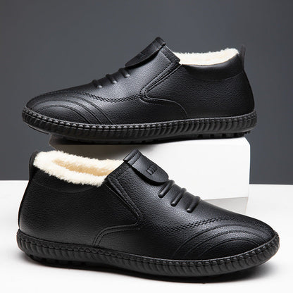 Damen Warm Slip-On Schuhe Rutschfest Winter - BerlinGlamour