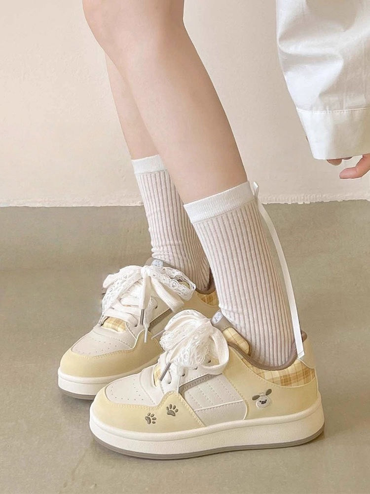 Damen Sneaker Sportlich Tiermuster Trendy Schuhe