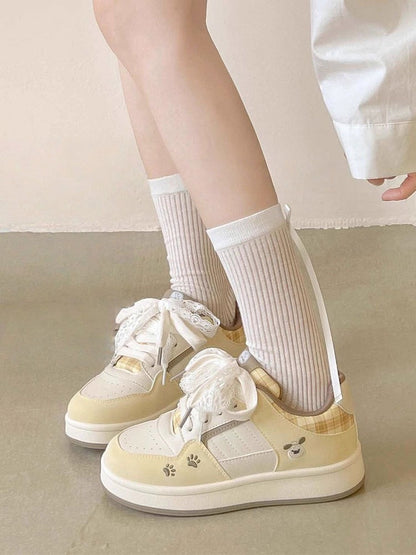 Damen Sneaker Sportlich Tiermuster Trendy Schuhe