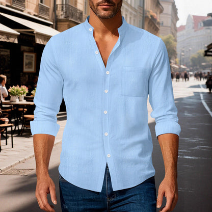 Herren Freizeithemd Leicht Elegant Modern Berlin