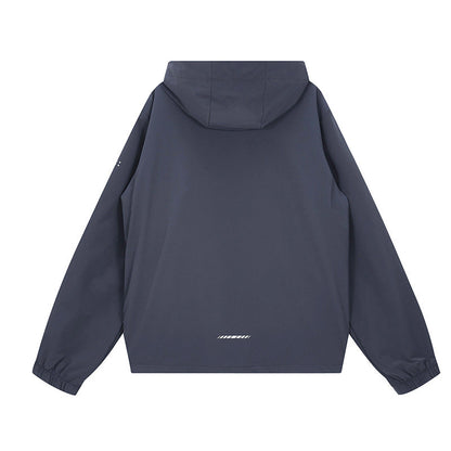 Herren Outdoor-Jacke Wasserdicht Verstellbare Kapuze