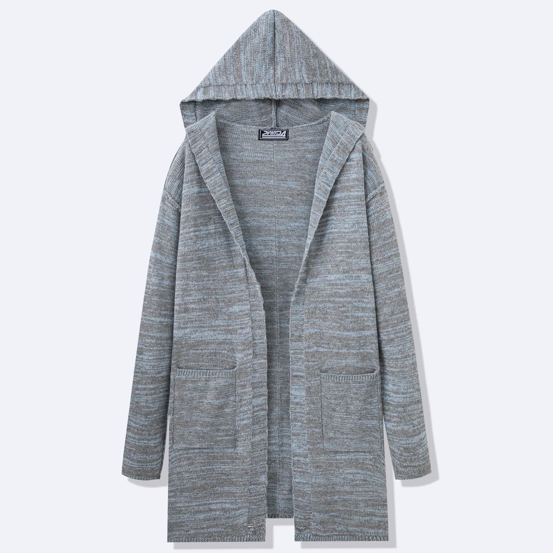 Herren Strickmantel Lang Modern Lässig - BerlinGlamour