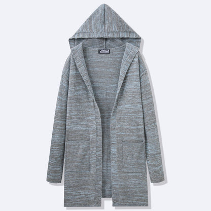 Herren Strickmantel Lang Modern Lässig - BerlinGlamour