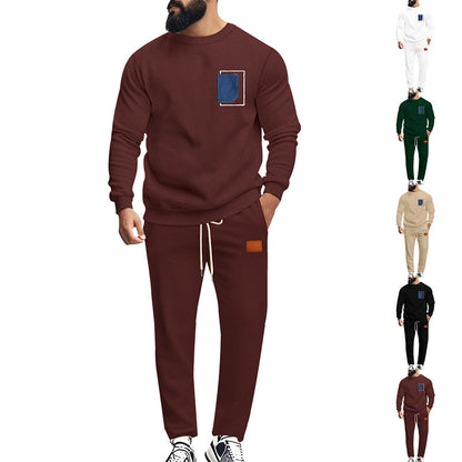 Herren Freizeitanzug Bequem Modern mit Taschen