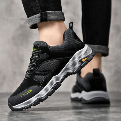 Wanderschuhe Herren robust atmungsaktiv Trekking Schuhe