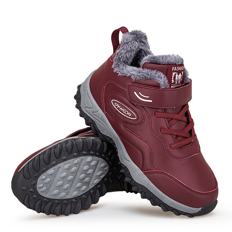 Damen Winterstiefel Warm Schnürstiefel Heidi Style
