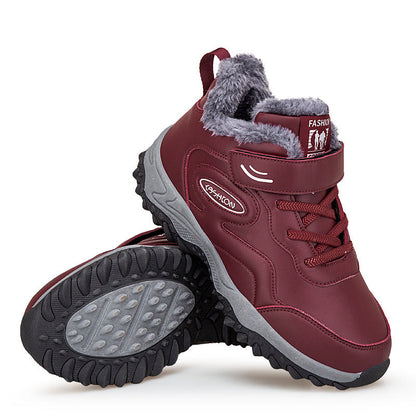 Damen Winterstiefel Warm Schnürstiefel Heidi Style