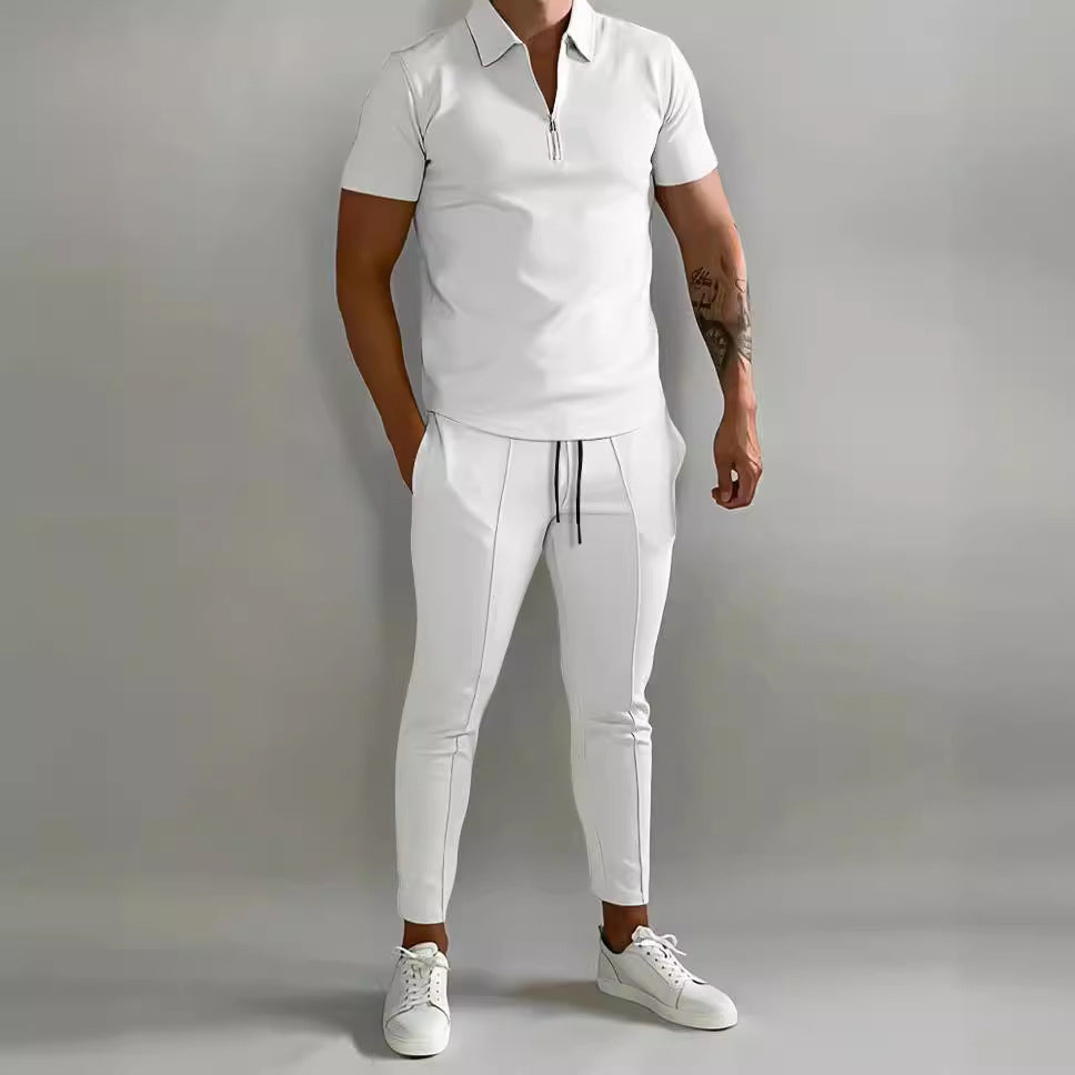 Herren Polohemd Kurzarm Sportlich Elegant - BerlinGlamour