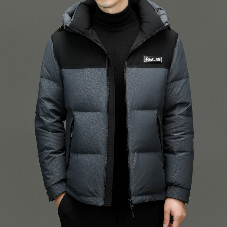 Herren Steppjacke Modern Schwarz Berlin Style - BerlinGlamour