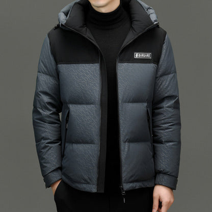 Herren Steppjacke Modern Schwarz Berlin Style - BerlinGlamour