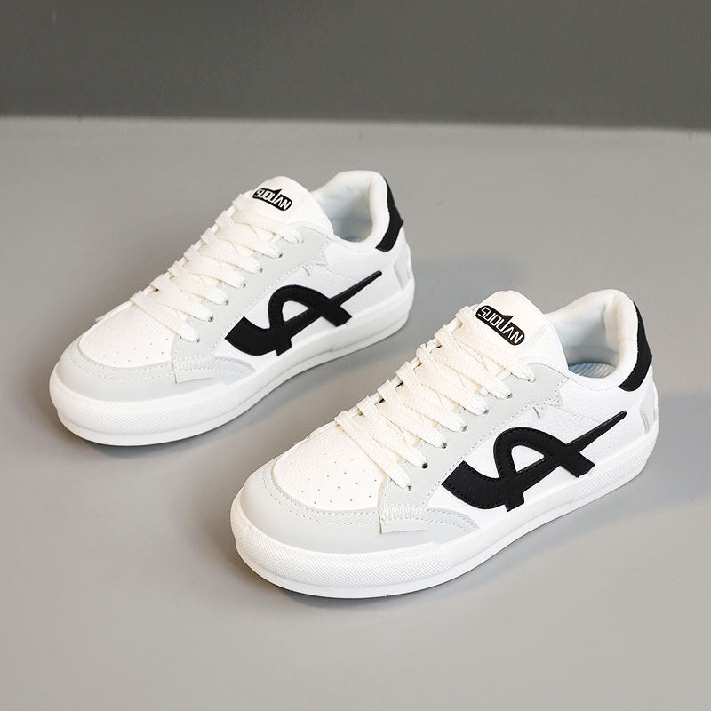 Damen Sneaker Sportlich Perforiert Laufschuhe Mit Gummizug