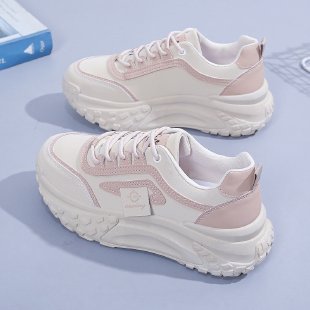 Damen Sneaker Chunky atmungsaktiv Laufsohle Komfort