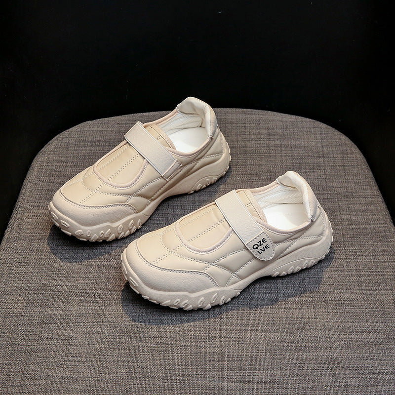 Damen Freizeitschuhe Bequem Gummisohle Verstellbar Modern