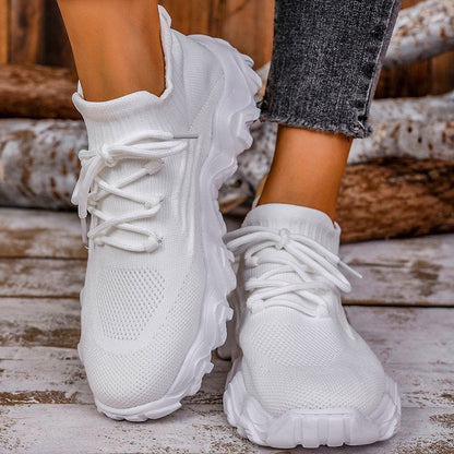Damen Laufschuhe Sportsneaker Elastisch Rutschfest