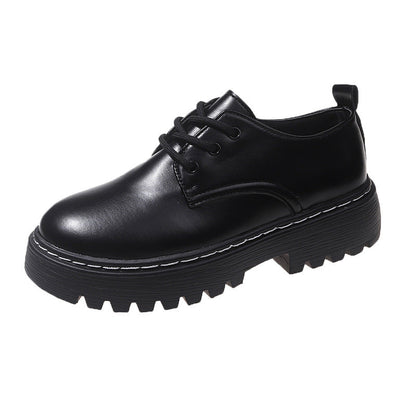Damen Schnürschuhe Chunky Stil Hochzeitsschuhe Modisch