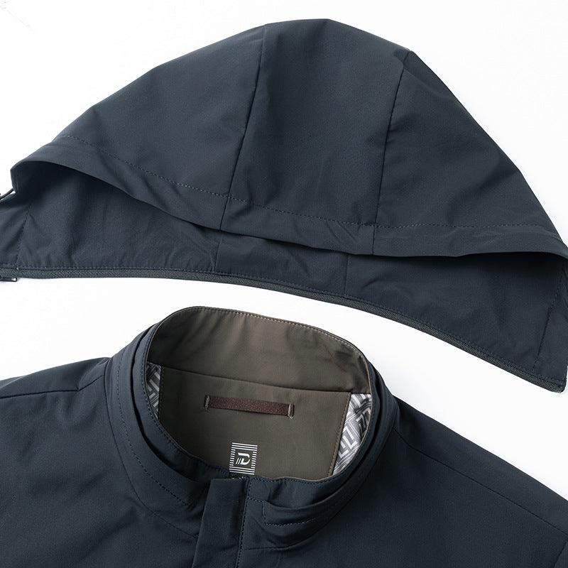 Herren Outdoorjacke Wasserabweisend Fleece Isolierung Männer - BerlinGlamour