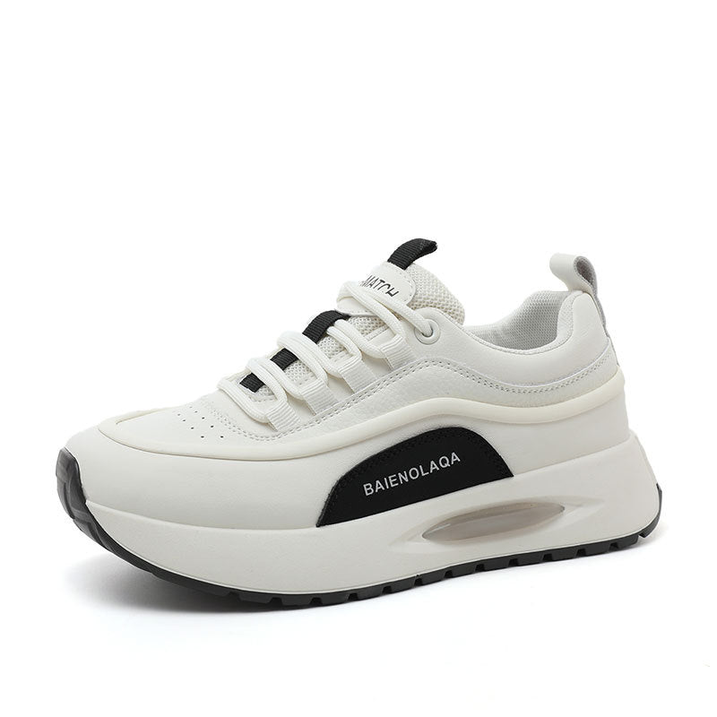 Damen Sneaker Plattform Schuhe atmungsaktiv und dampfend