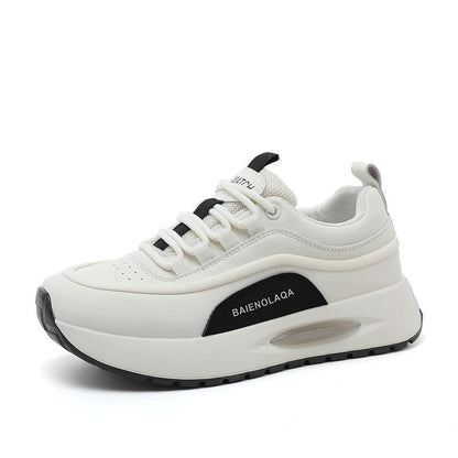 Damen Sneaker Plattform Schuhe atmungsaktiv und dampfend