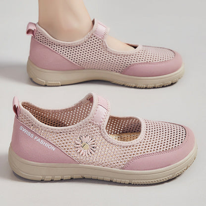 Damen Freizeitschuhe Bequem Luftig Verstellbar