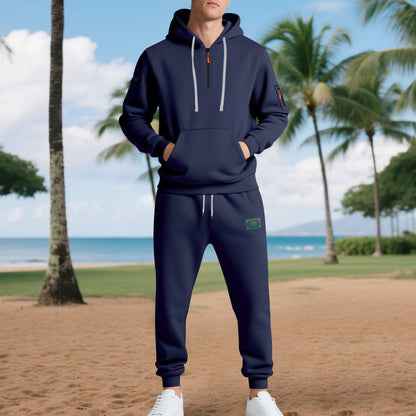 Herren Sweatset Sportlich mit Taschen und Kordelzug