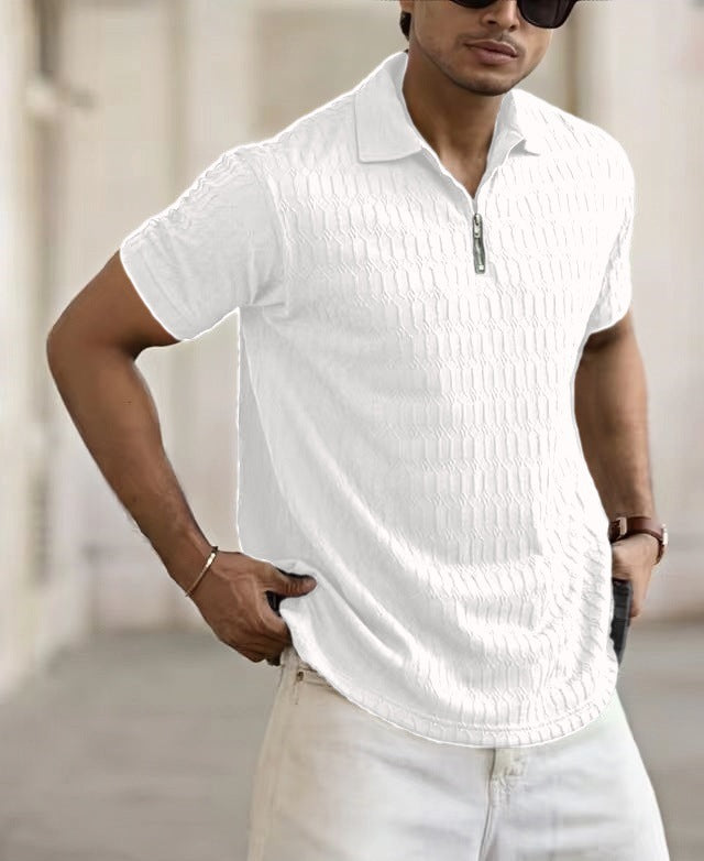 Herren Polo Shirt Strukturiert Modern Berlin