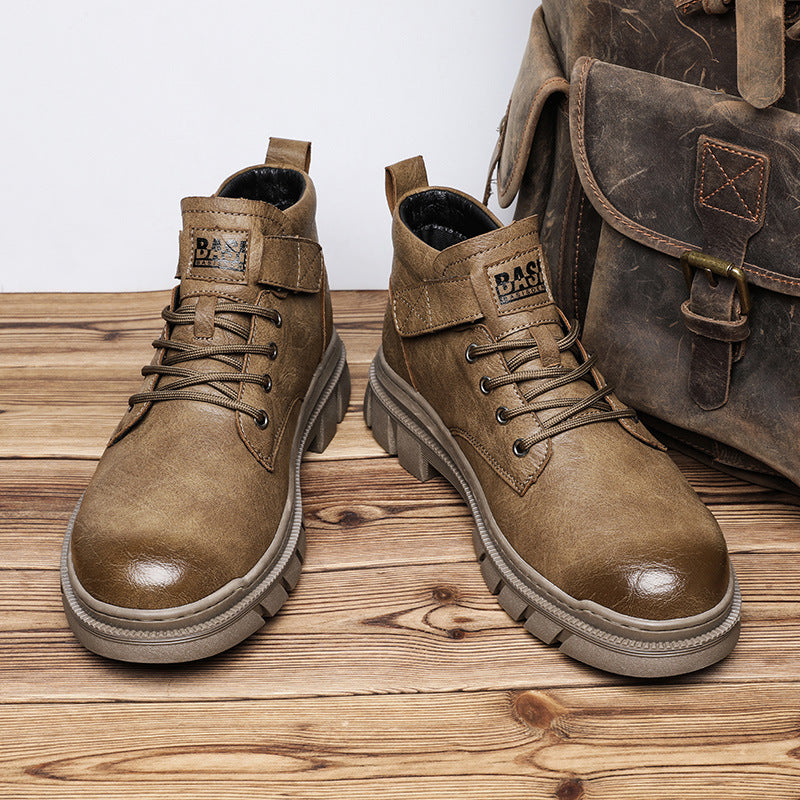 Herren Stiefel Robust Rutschfest Schnürstiefel Outdoor