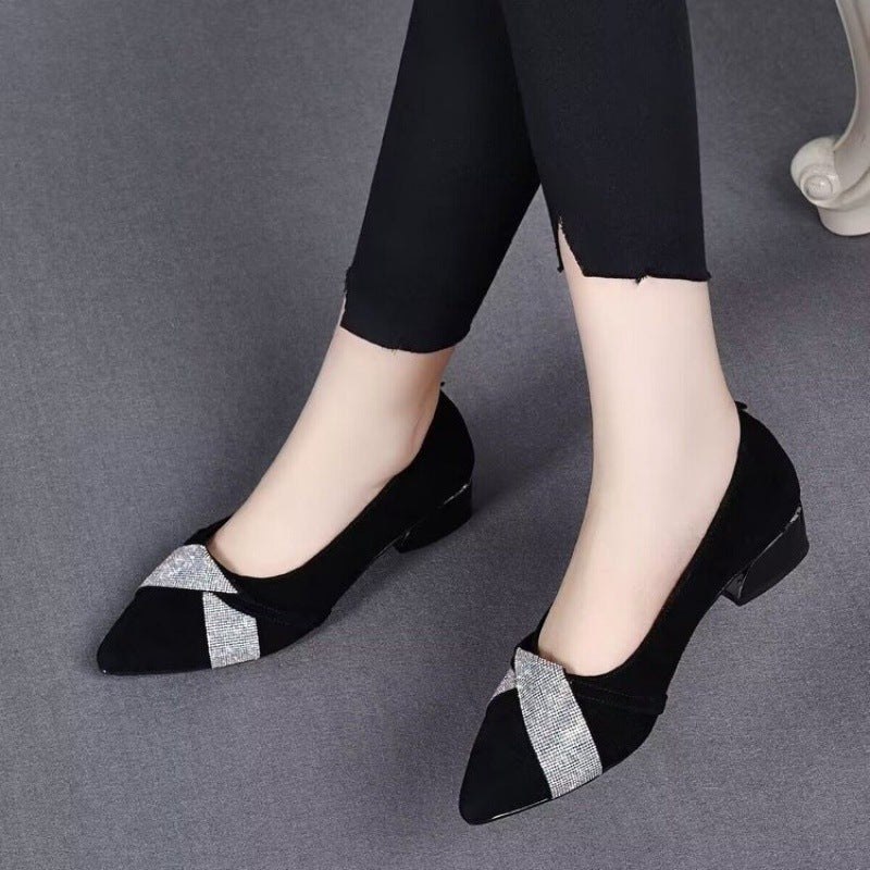 Damen Slingpumps Elegante High Heels mit Nieten - BerlinGlamour
